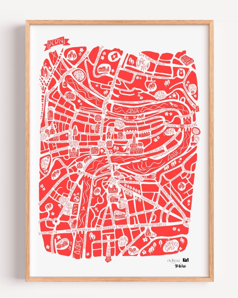 Tokiko Bern poster, exclusive Etcheaz edition