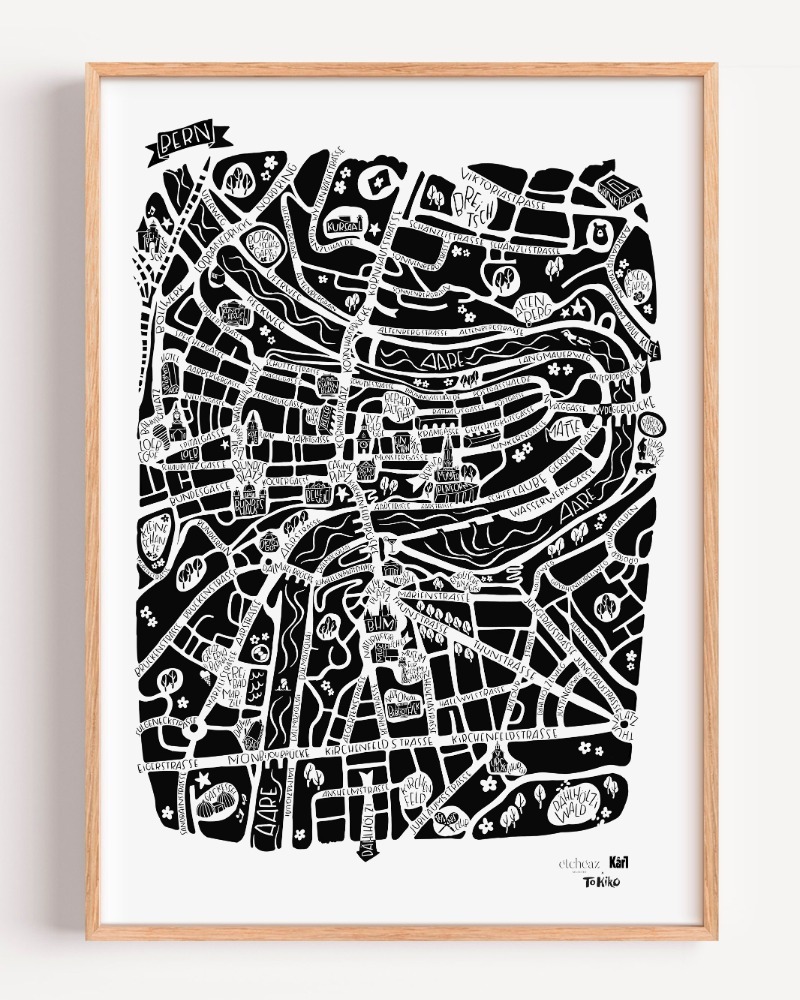 Tokiko Bern poster, exclusive Etcheaz edition