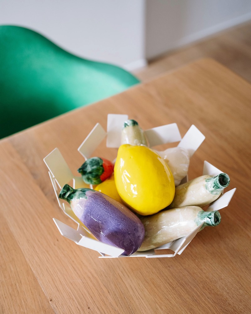 Glazed Ceramic Decor Fruits and Vegetables by etcheaz