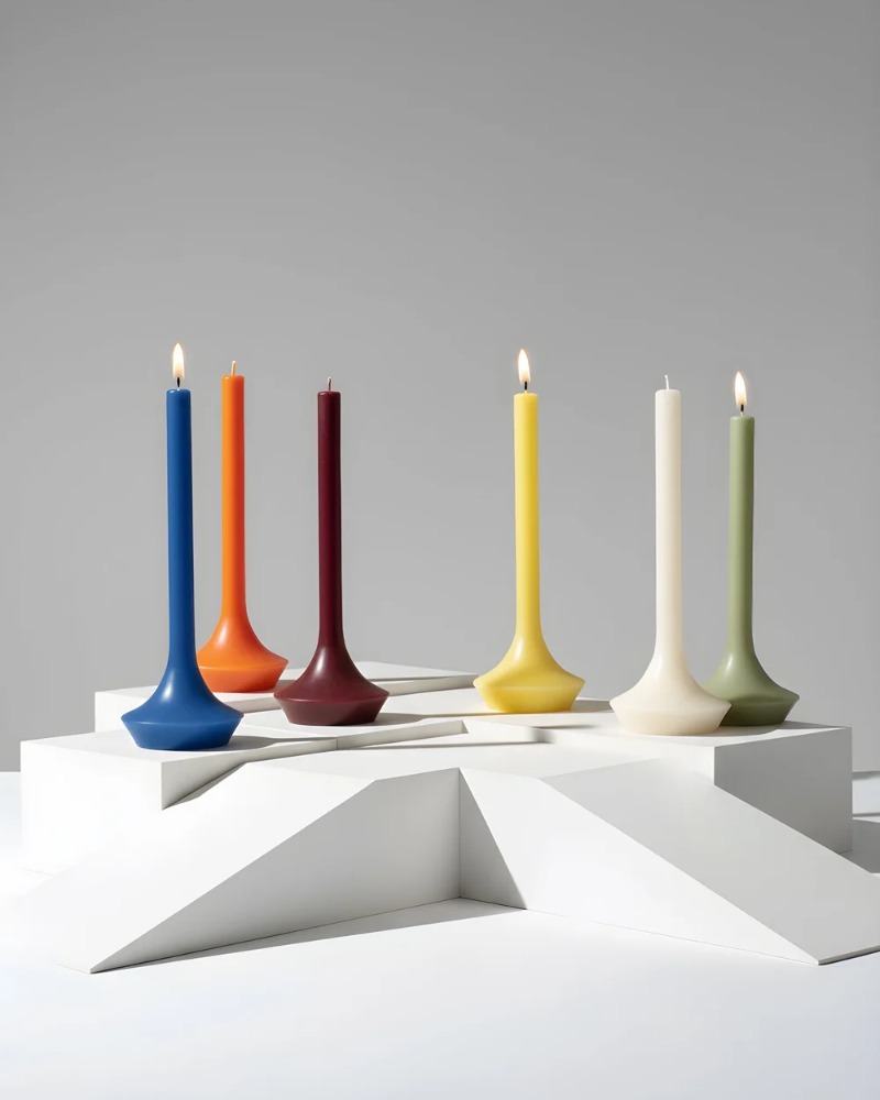 Cyre candle by swiss designer Renaud Defrancesco
