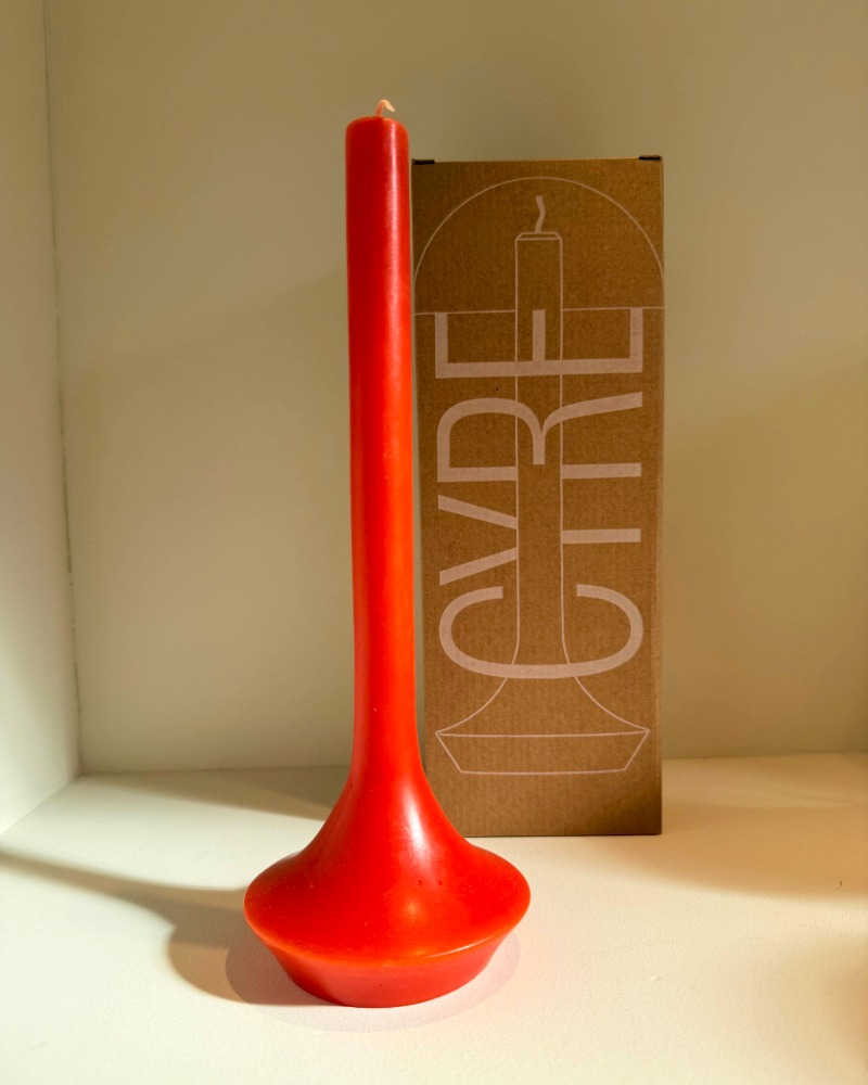 Cyre candle by swiss designer Renaud Defrancesco