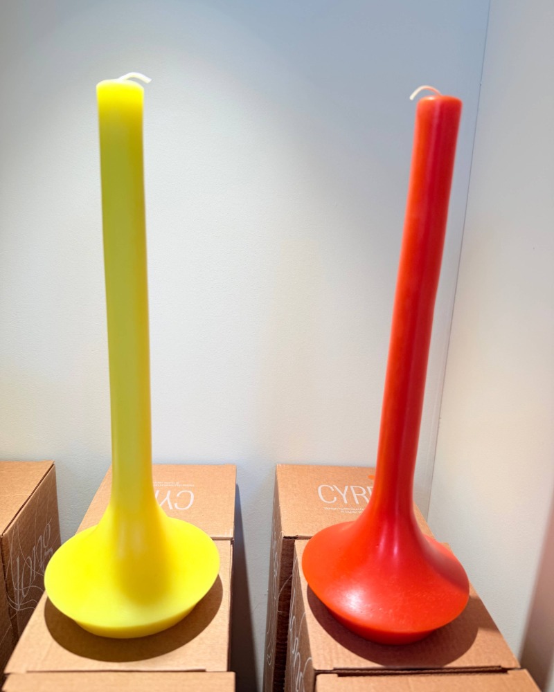 Cyre candle by swiss designer Renaud Defrancesco