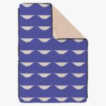 VOITED Blue Hour blanket, recycled CloudTouch fleece outdoor throw