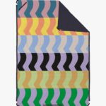 VOITED Beach Blanket dual-side: micro-fleece and Ripstop REPREVE fabric