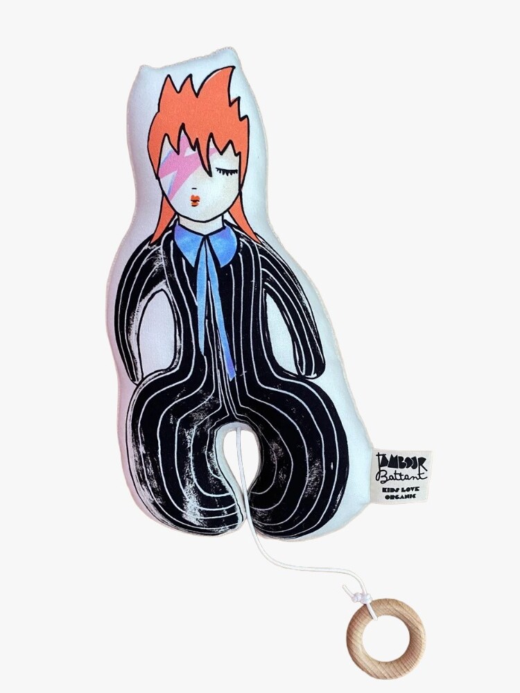 Unique music box for kid - pop culture - David Bowie, available at etcheaz, switzerland