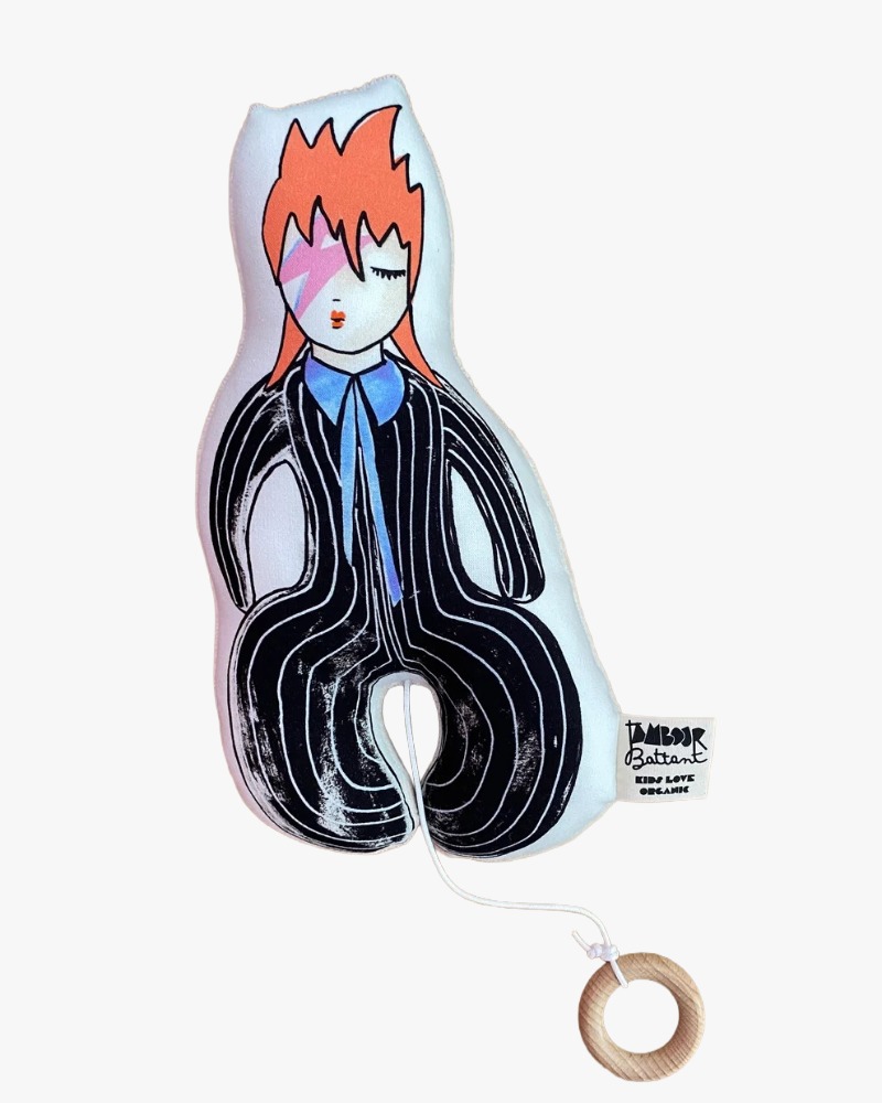 Unique music box for kid - pop culture - David Bowie, available at etcheaz, switzerland