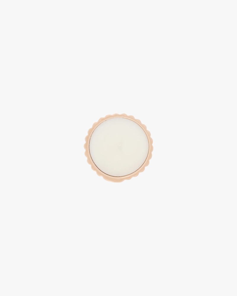 Mamène Podium scented candle size S in nude faience, fragrance Simone, amber and spicy