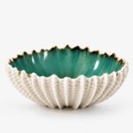 Pinched porcelaine bowl XXL deep format