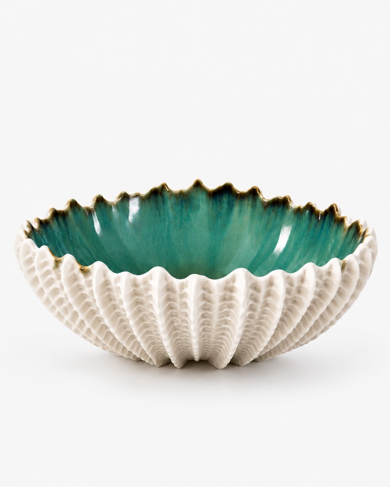 Pinched porcelaine bowl XXL deep format